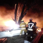 Se incendia tráiler en carretera Toluca-Atlacomulco