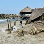 Mar de fondo causó afectaciones en al menos cuatro municipios de la costa de Chiapas
